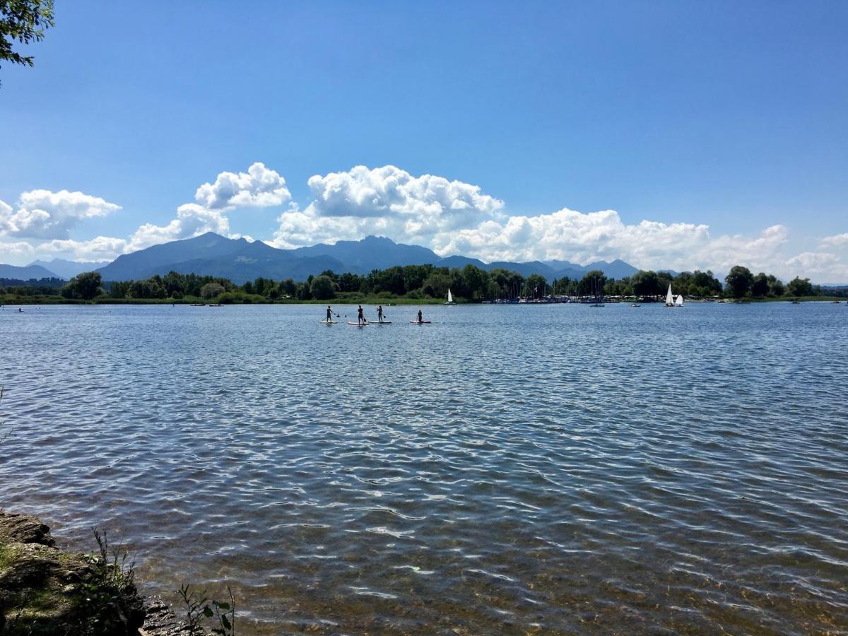 Ferienwohnung Am Chiemsee Übersee Eksteriør billede